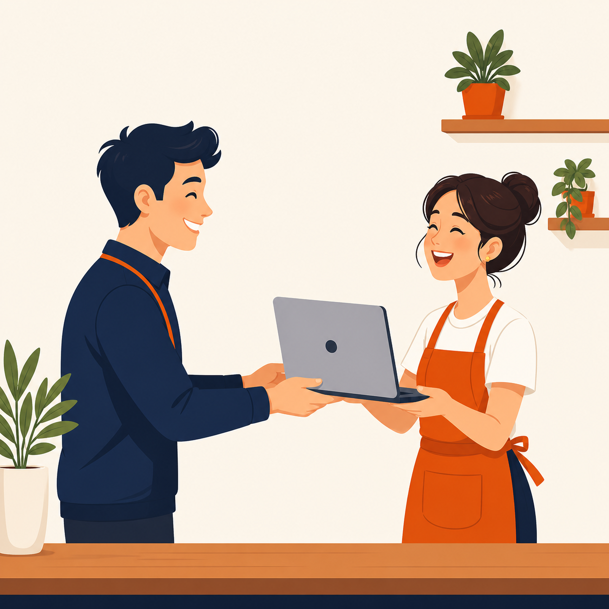 御社に届けることのイメージ